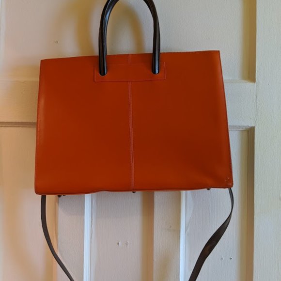 Genuine Leather Messenger Bag - Picture 2 of 3